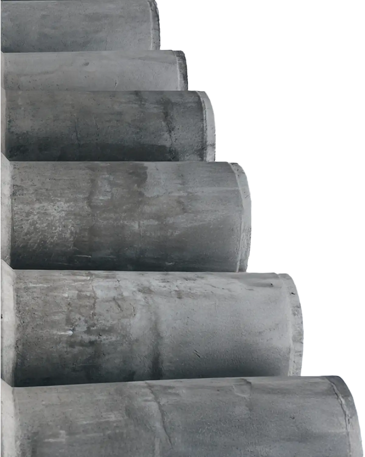 Producción industrial de caños de hormigón Norviguet