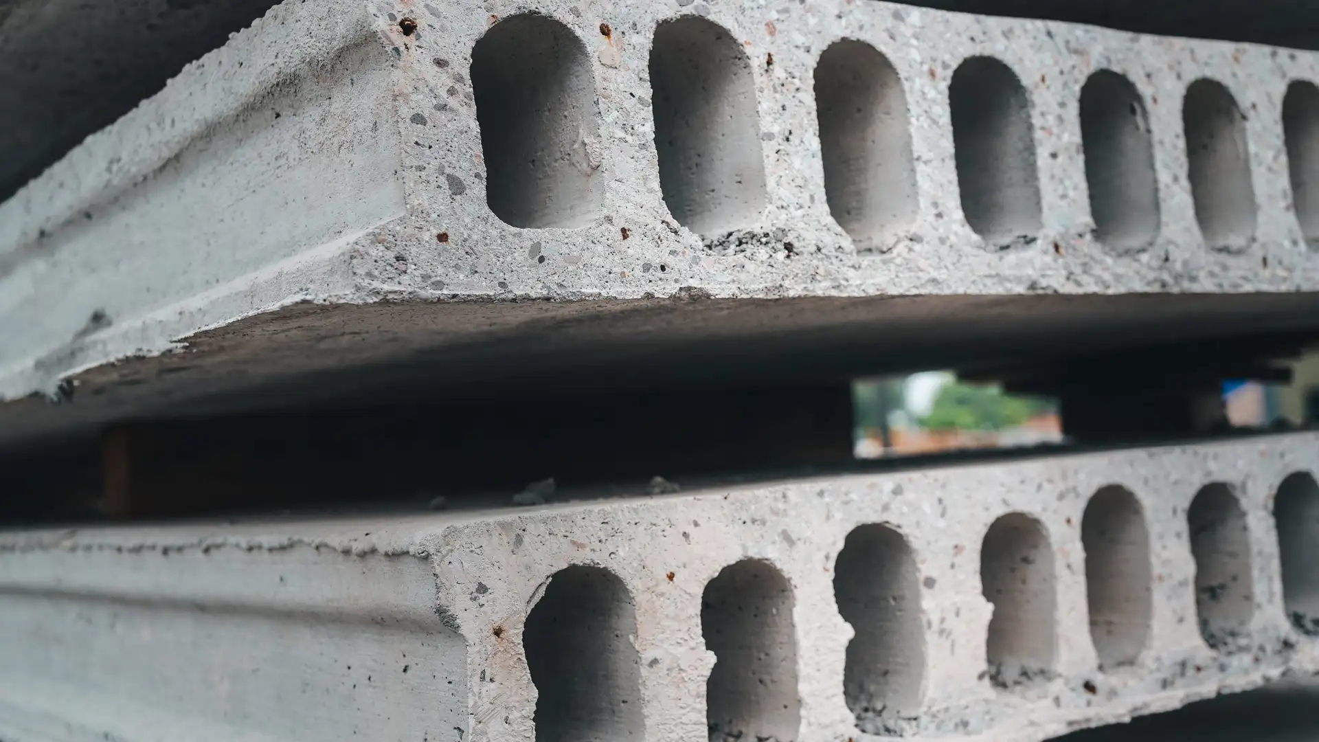Losa alveolar — montaje en obra